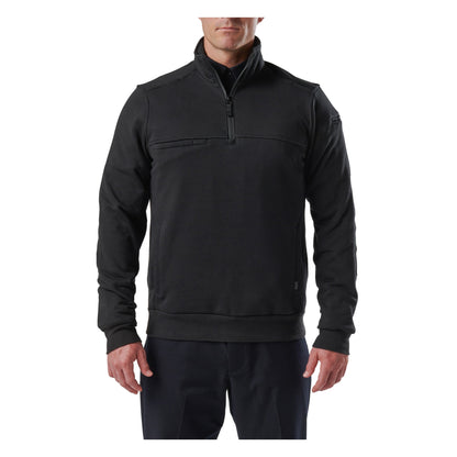 5.11 Tactical Job Shirt 1/4 Zip 2.0 Black-Tactical Gear UK