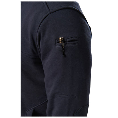 5.11 Tactical Job Shirt 1/4 Zip 2.0 Fire Navy-Tactical Gear UK