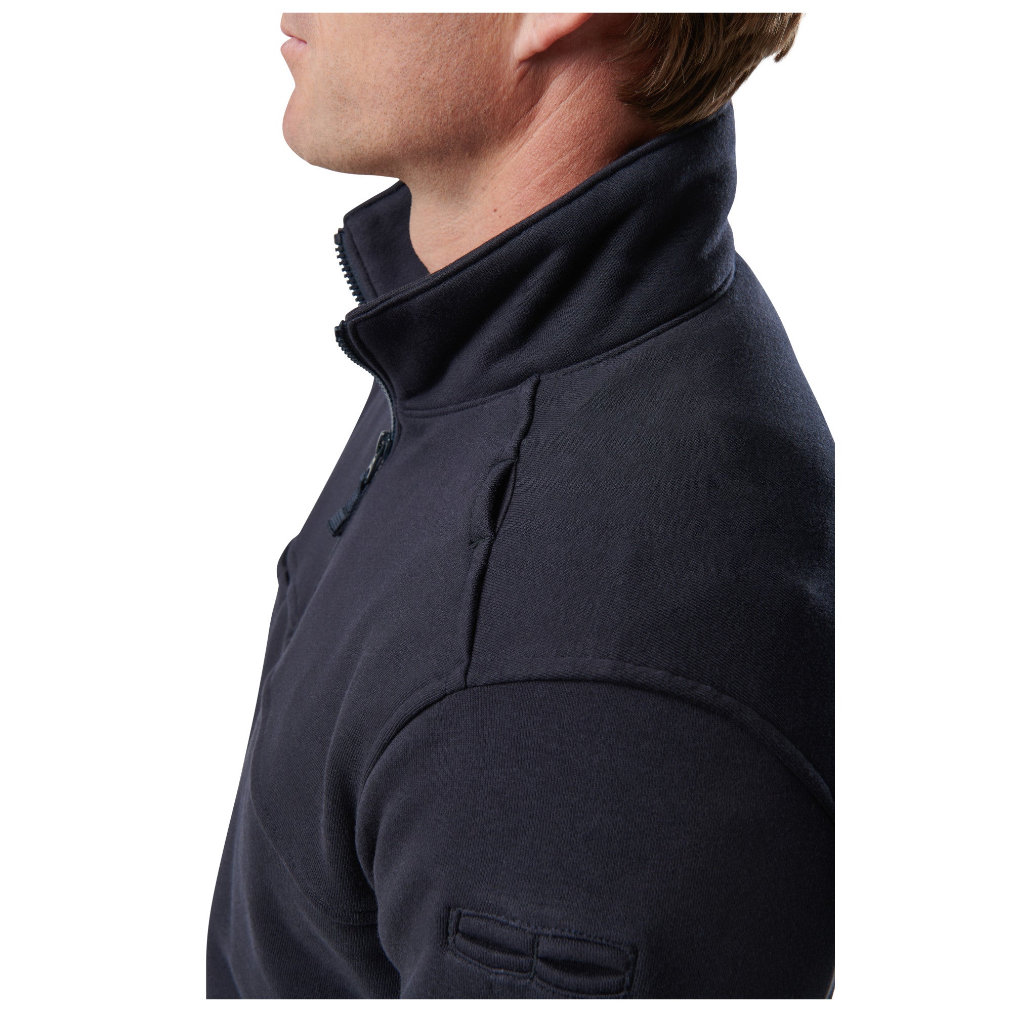 5.11 Tactical Job Shirt 1/4 Zip 2.0 Fire Navy-Tactical Gear UK