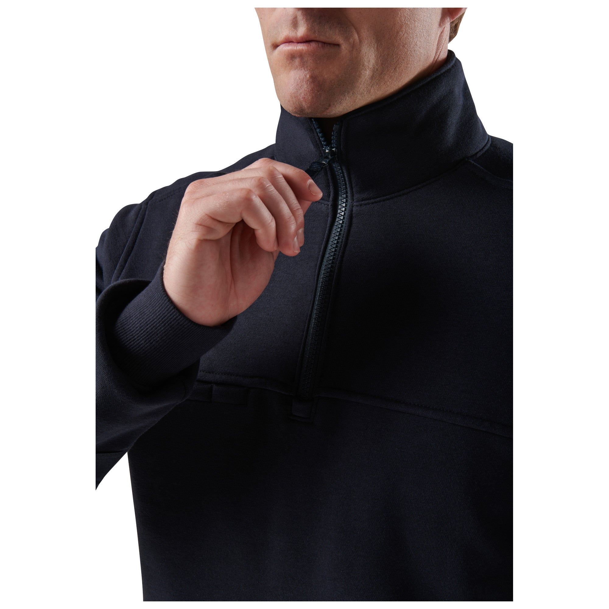 5.11 Tactical Job Shirt 1/4 Zip 2.0 Fire Navy-Tactical Gear UK