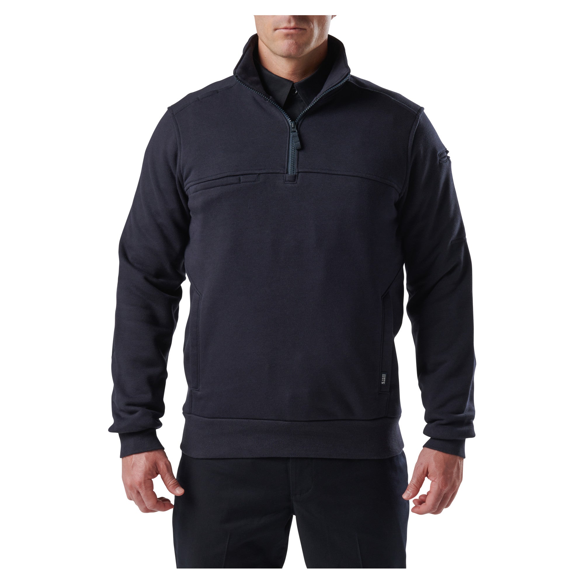 5.11 Tactical Job Shirt 1/4 Zip 2.0 Fire Navy-Tactical Gear UK