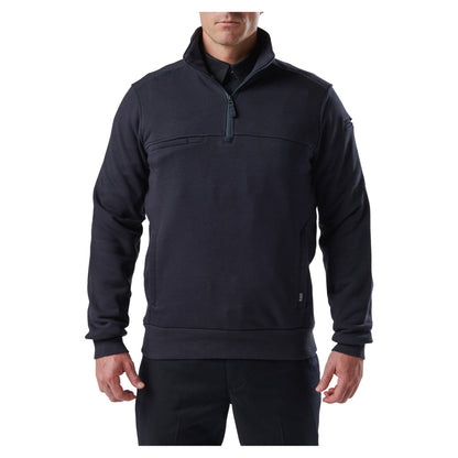 5.11 Tactical Job Shirt 1/4 Zip 2.0 Fire Navy-Tactical Gear UK
