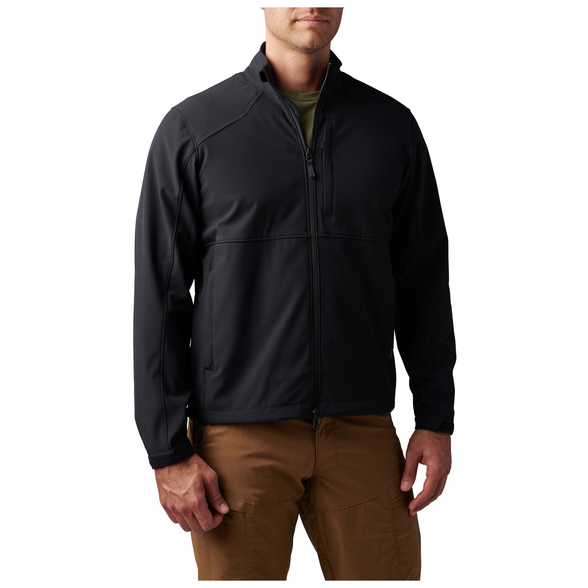 5.11 Tactical Nevada Softshell Jacket Black-Tactical Gear UK