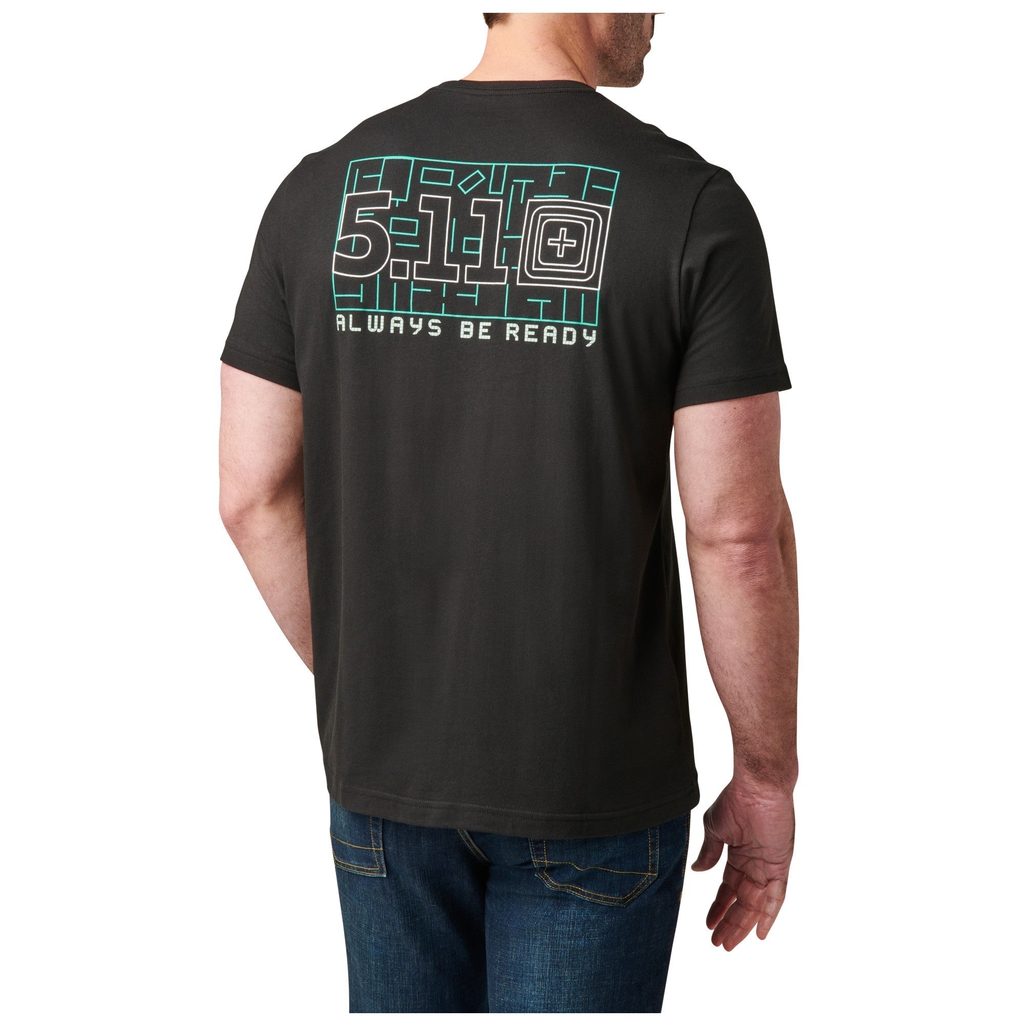 5.11 Tactical Overwatch Tee Black-Tactical Gear UK