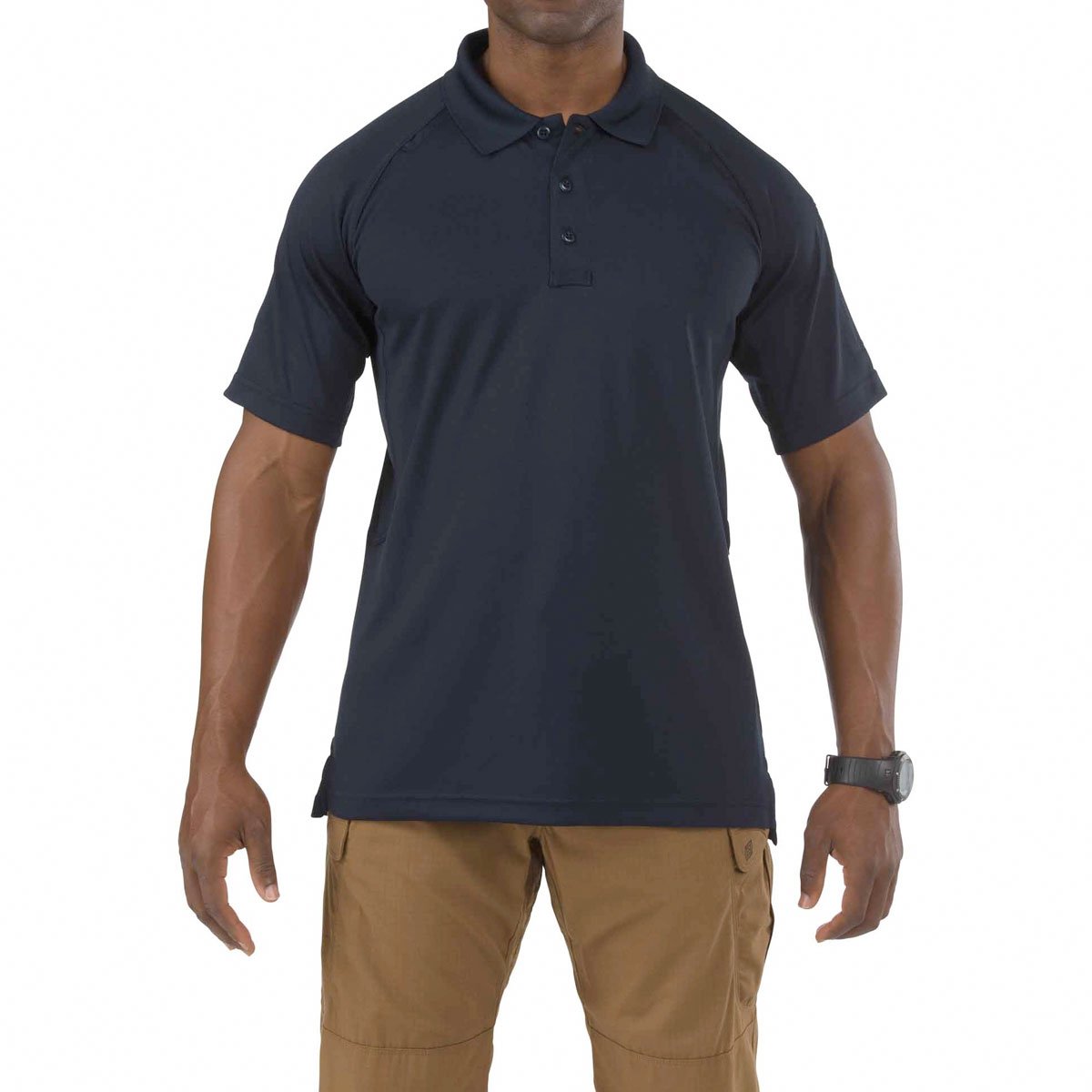 5.11 Tactical Performance Short Sleeve Polo Dark Navy-Tactical Gear UK