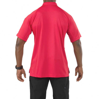 5.11 Tactical Performance Short Sleeve Polo Range Red-Tactical Gear UK