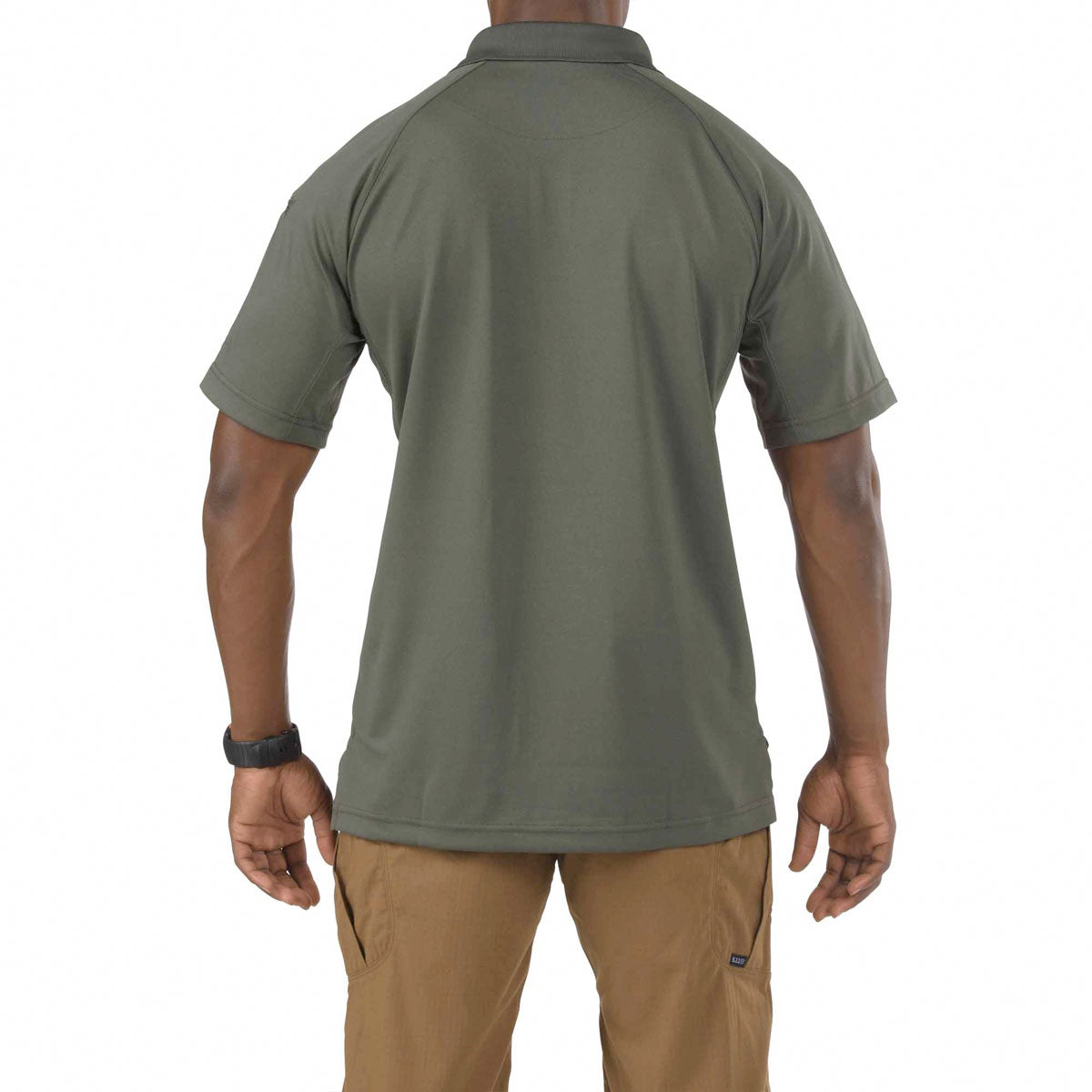 5.11 Tactical Performance Short Sleeve Polo Shirts TDU Green-Tactical Gear UK