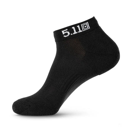 5.11 Tactical PT-R Basic Ankle Socks (6-Pack)-Tactical Gear UK