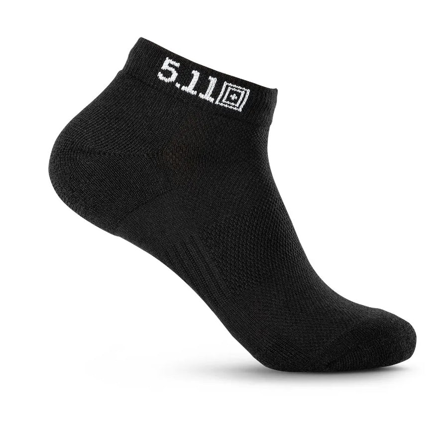 5.11 Tactical PT-R Basic Ankle Socks (6-Pack)-Tactical Gear UK