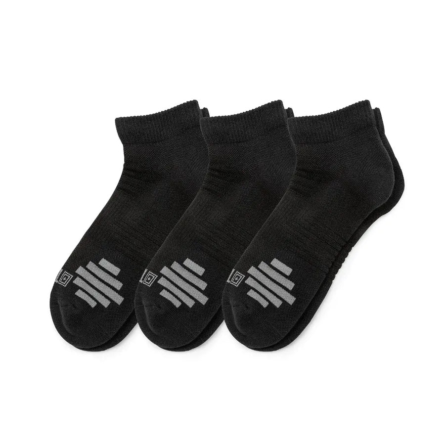 5.11 Tactical PT-R Plus Ankle Socks (3-Pack)-Tactical Gear UK