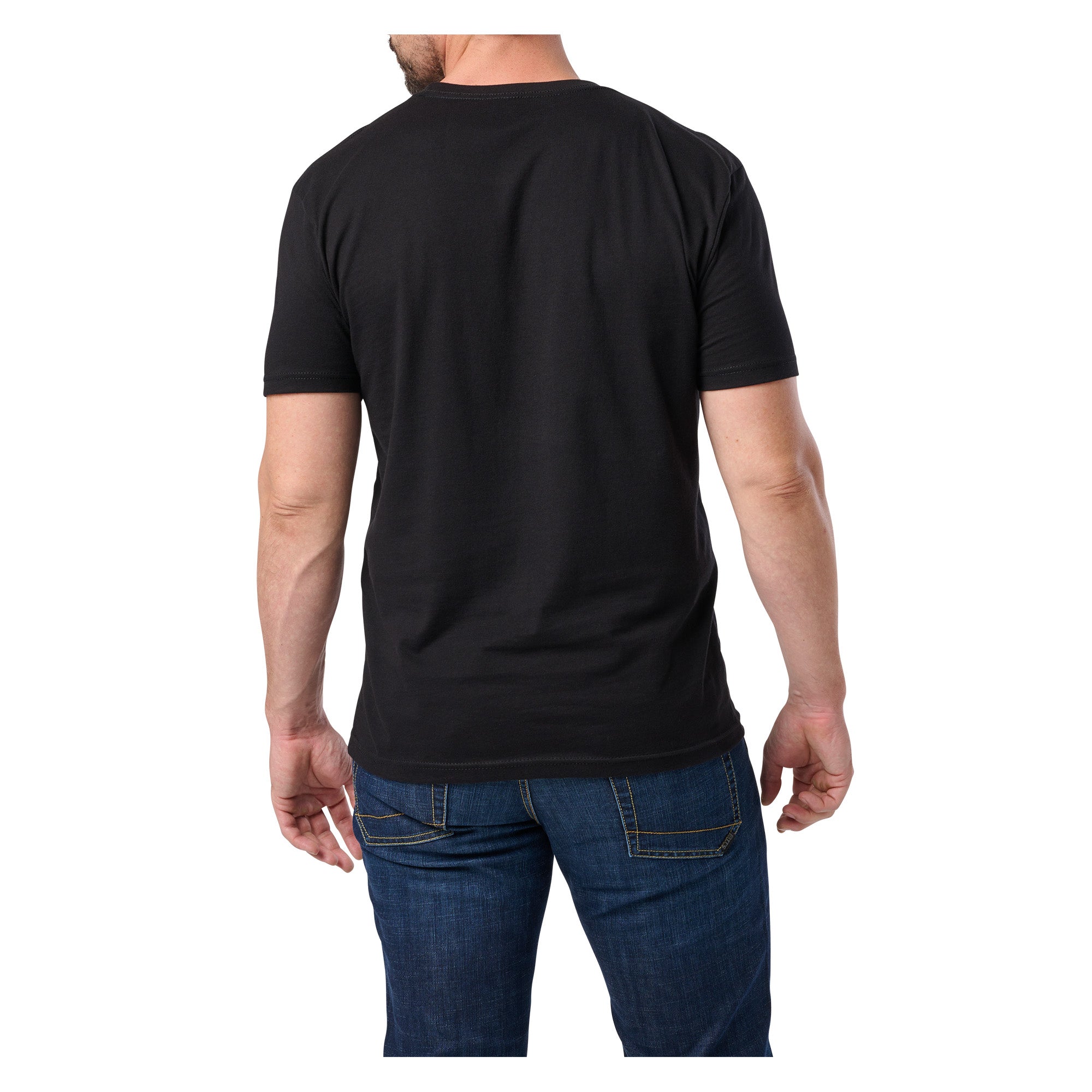 5.11 Tactical Purpose Crest Tee Black-Tactical Gear UK