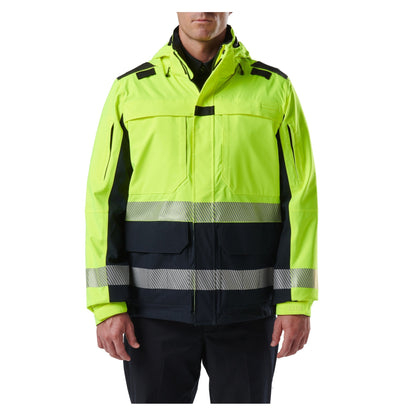 5.11 Tactical Responder Hi-Vis Parka 2.0 Dark Navy-Tactical Gear UK