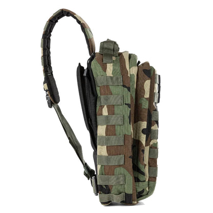 5.11 Tactical RUSH MOAB 8 Woodland Sling Pack 13L-Tactical Gear UK