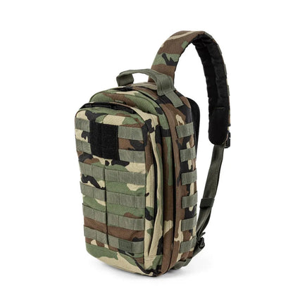 5.11 Tactical RUSH MOAB 8 Woodland Sling Pack 13L-Tactical Gear UK