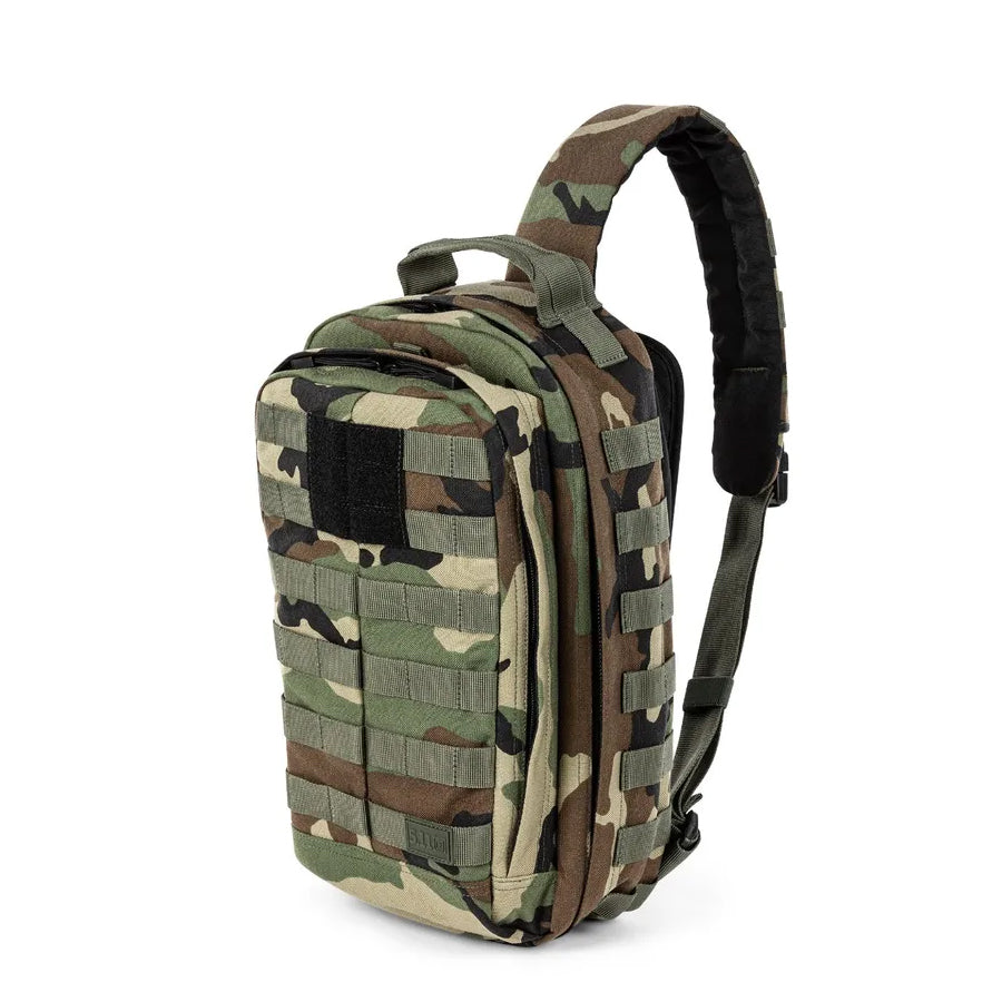 5.11 Tactical RUSH MOAB 8 Woodland Sling Pack 13L-Tactical Gear UK