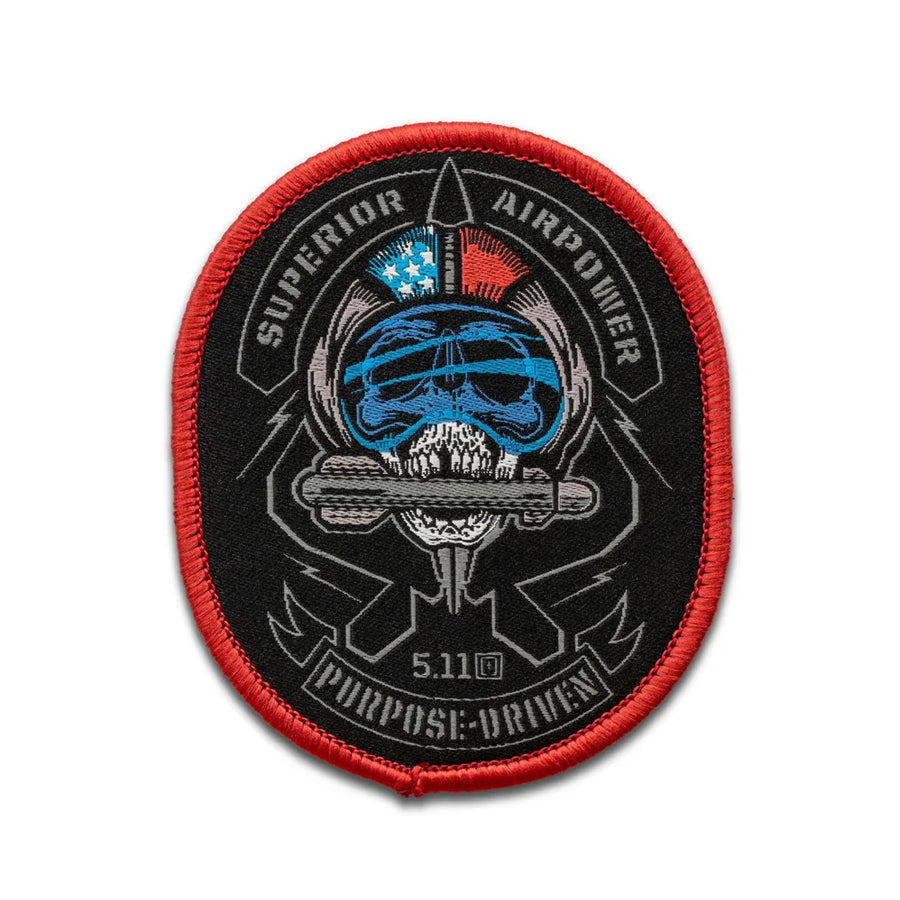 5.11 Tactical Skull Fighter Patch-Tactical Gear UK