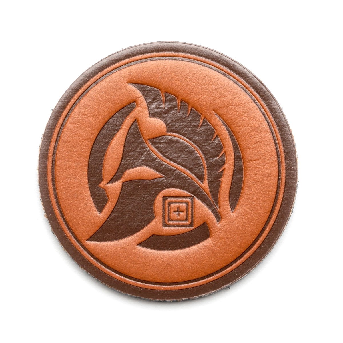 5.11 Tactical Spartan Coin Leather Patch-Tactical Gear UK