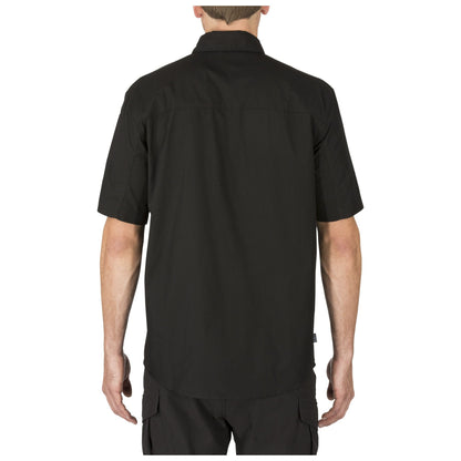 5.11 Tactical Stryke Short Sleeve Shirts Black-Tactical Gear UK