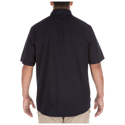 5.11 Tactical Stryke Short Sleeve Shirts Dark Navy-Tactical Gear UK