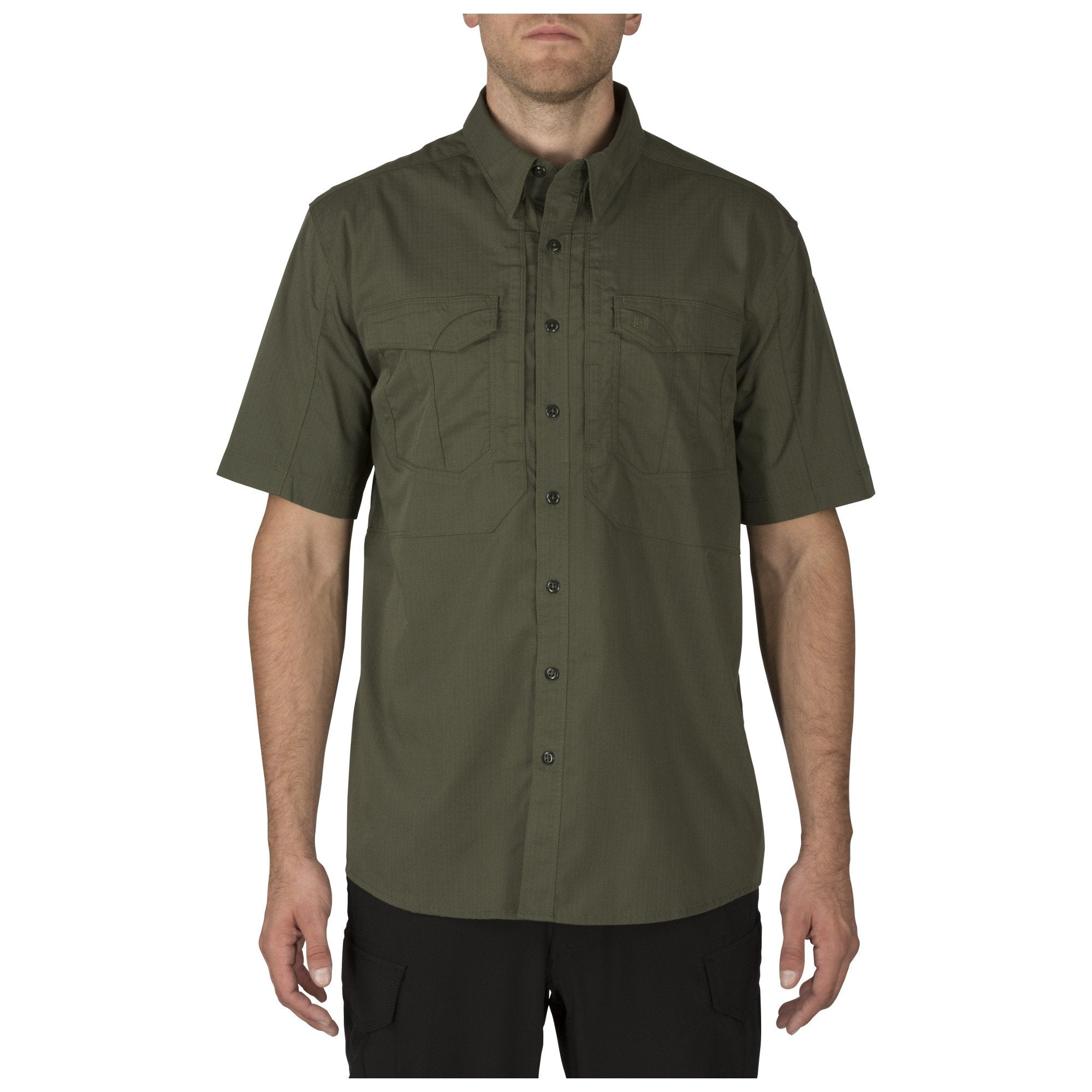 5.11 Tactical Stryke Short Sleeve Shirts TDU Green-Tactical Gear UK