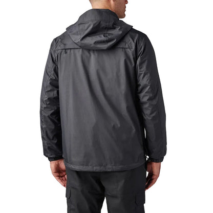 5.11 Tactical Tac-Dry Rain Shell 2.0 Black-Tactical Gear UK