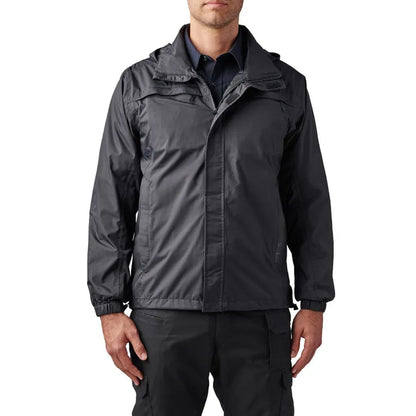 5.11 Tactical Tac-Dry Rain Shell 2.0 Black-Tactical Gear UK