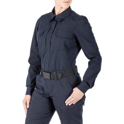 5.11 Tactical Women's Stryke Long Sleeve Shirt Dark Navy-Tactical Gear UK
