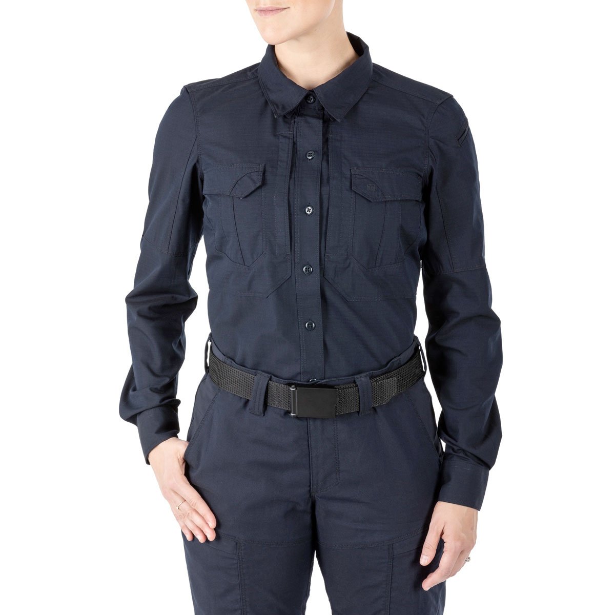 5.11 Tactical Women's Stryke Long Sleeve Shirt Dark Navy-Tactical Gear UK