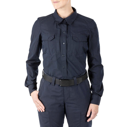 5.11 Tactical Women's Stryke Long Sleeve Shirt Dark Navy-Tactical Gear UK