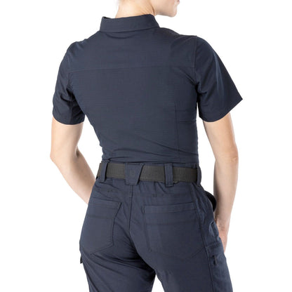 5.11 Tactical Womens Stryke Short Sleeve Shirt Dark Navy-Tactical Gear UK