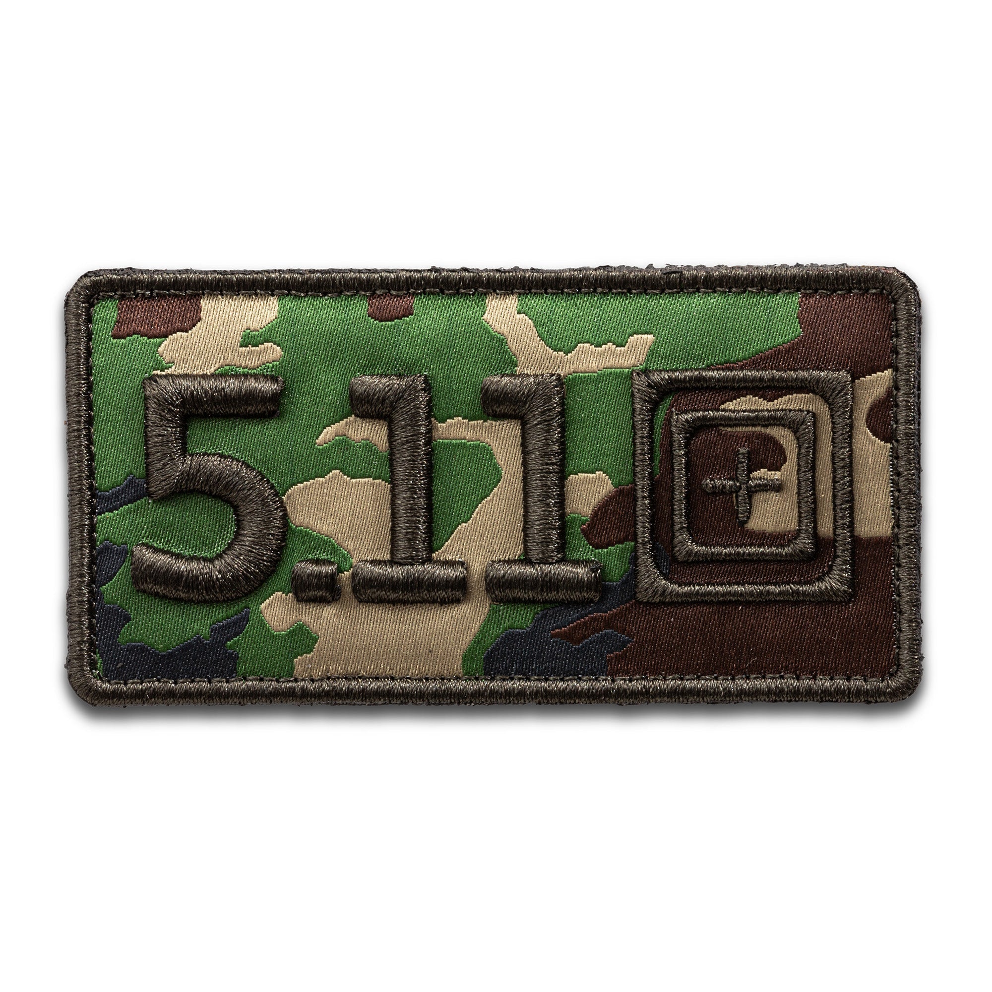 5.11 Tactical Woodland Camo Patch-Tactical Gear UK