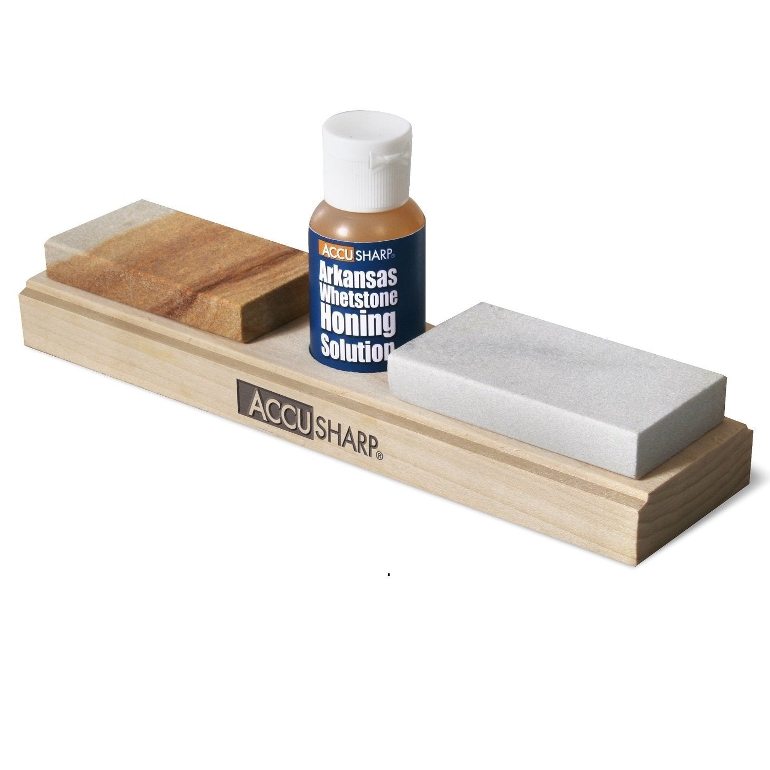AccuSharp Arkansas Whetstone Combo Knife Sharpening Kit-Tactical Gear UK