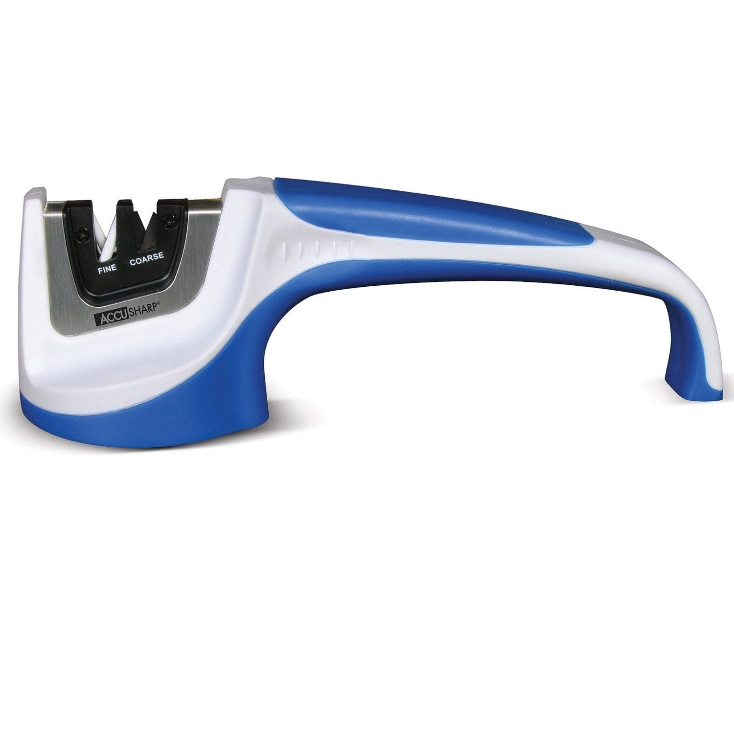 AccuSharp Classic Pull-Through Knife Sharpener - White/Blue-Tactical Gear UK