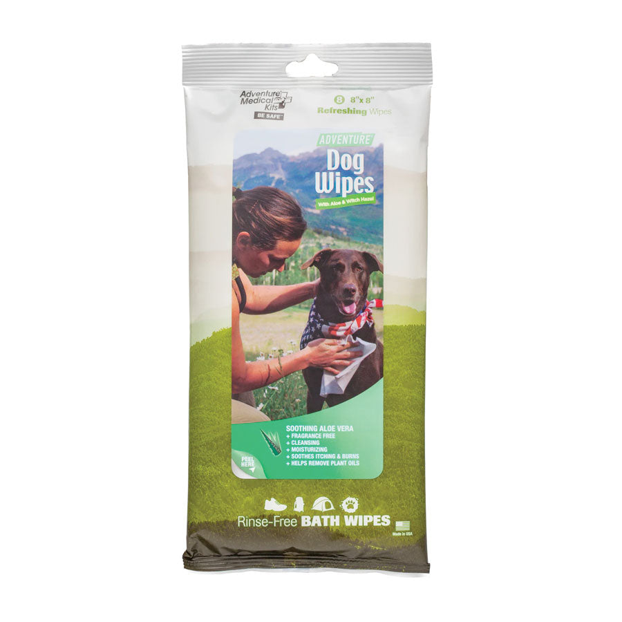Adventure Medical Kits Adventure Dog Wipes Pack of 8-Tactical Gear UK