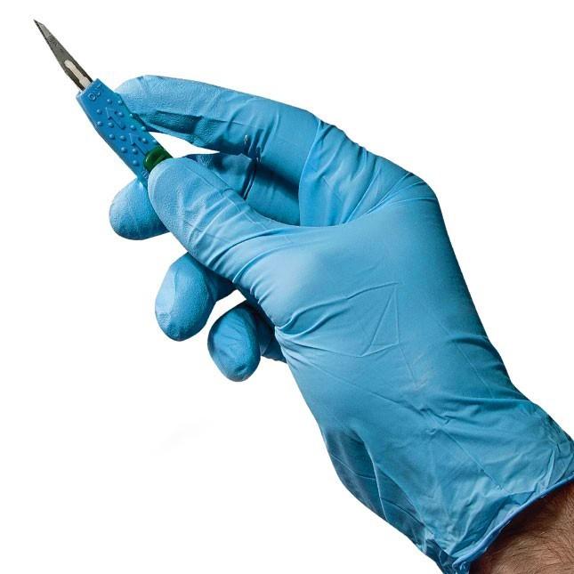 Arrowhead Forensics 4.5mil Nitrile Forensics Glove Blue Box of 100-Tactical Gear UK