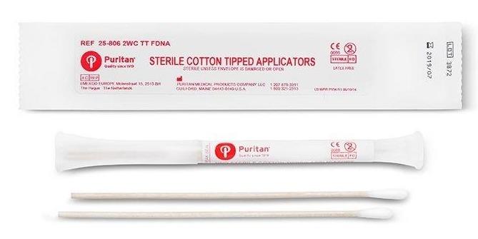 Arrowhead Forensics A-7064 Puritan Sterile DNA Free Cotton Tipped Swab 6" 100pk-Tactical Gear UK