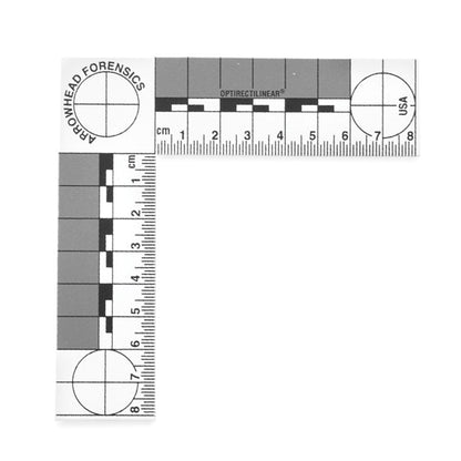 Arrowhead Forensics ABFO No. 2 Photomacrographic Scales - Magnetic-Tactical Gear UK