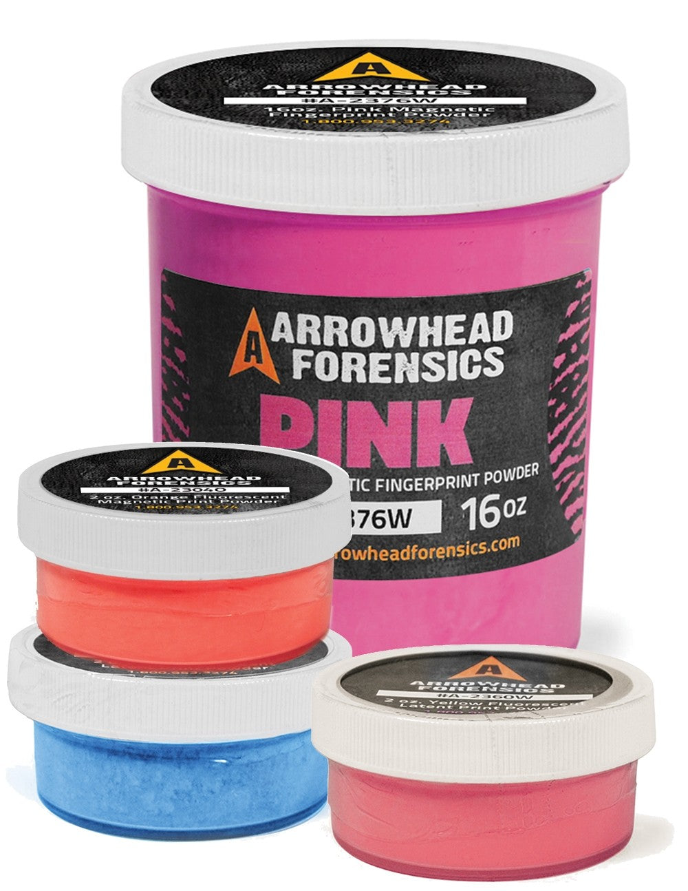 Arrowhead Forensics Fluorescent Magnetic Latent Fingerprint Powder-Tactical Gear UK