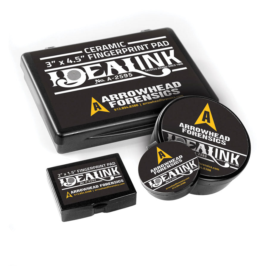 Arrowhead Forensics IdealInk Fingerprint Ink Pads-Tactical Gear UK