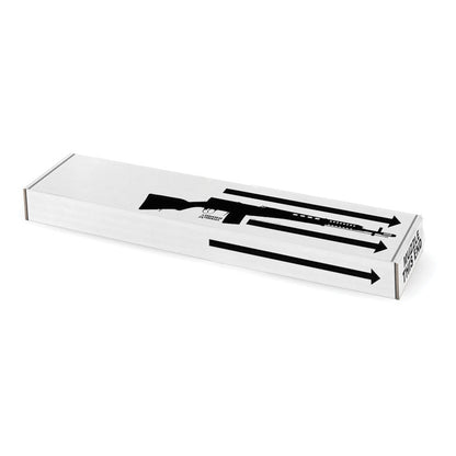Arrowhead Forensics Printed Tie Down Large Weapons Boxes - Rifle Box - 51.5 x 9 x 3.5 inches - 25/pk-Tactical Gear UK