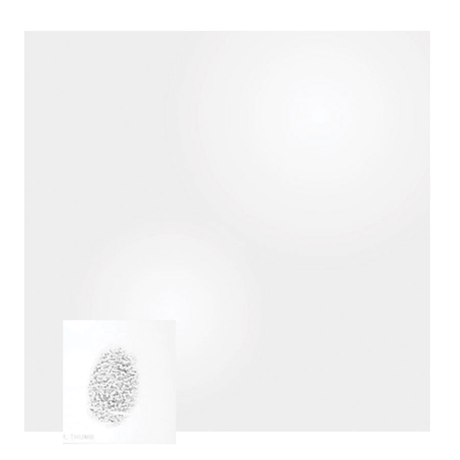 Arrowhead Forensics Quickprints for Collecting Known Fingerprints - 1.5" x 1 7/16" - 100/pk-Tactical Gear UK
