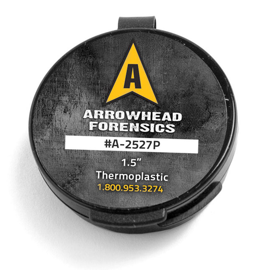 Arrowhead Forensics Round Fingerprint Pad - Thermoplastic - 1 1/2" (1,200 Prints)-Tactical Gear UK