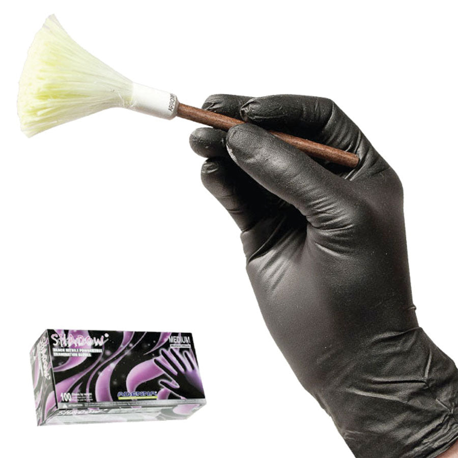 Arrowhead Forensics Shadow Black Synthetic Nitrile Glove - 6mil Box of 100-Tactical Gear UK