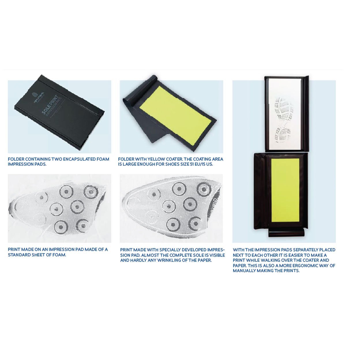 Arrowhead Forensics Sole Print Inkless Shoe Print Kit-Tactical Gear UK