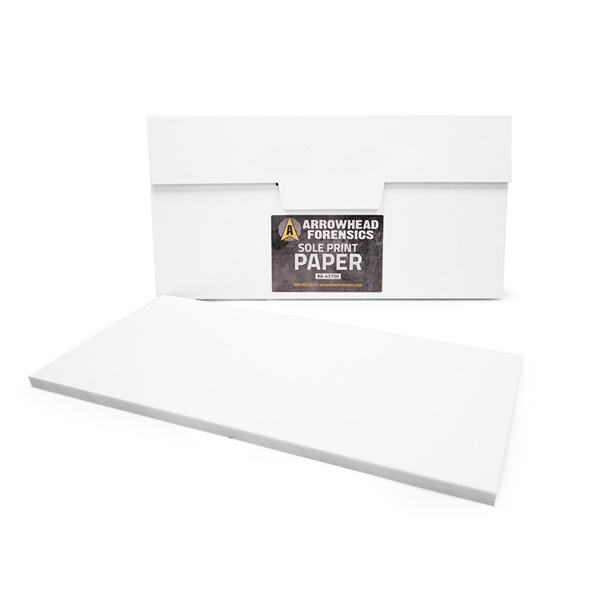 Arrowhead Forensics Sole Print Inkless Shoe Print Replacement Sensitized Paper 8x16 inches 100 pack-Tactical Gear UK