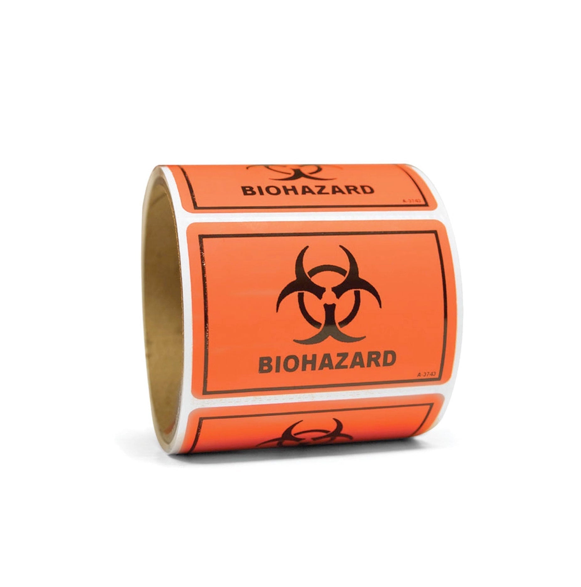 Arrowhead Forensics Sureseal Biohazard Label - 2” x 3” - 250/roll-Tactical Gear UK