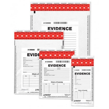 Arrowhead Forensics SureSeal Tamper Indicating Evidence Bags-Tactical Gear UK