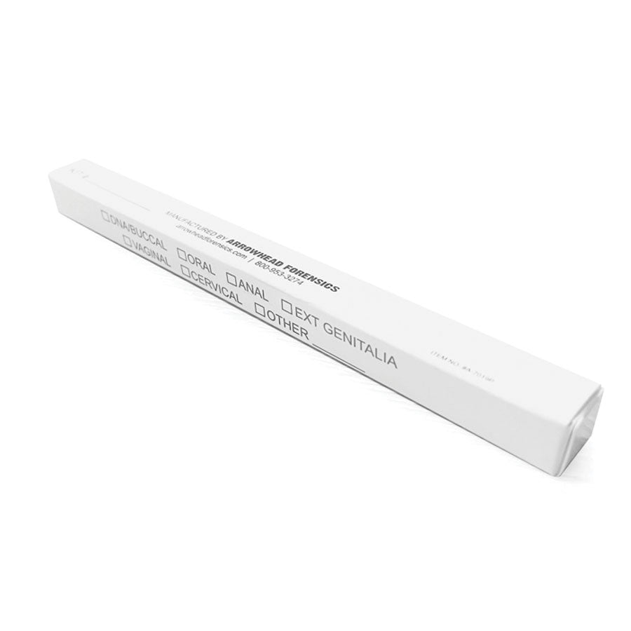 Arrowhead Forensics Universal Swab Box - 6” x .5" - Printed - 100 boxes-Tactical Gear UK