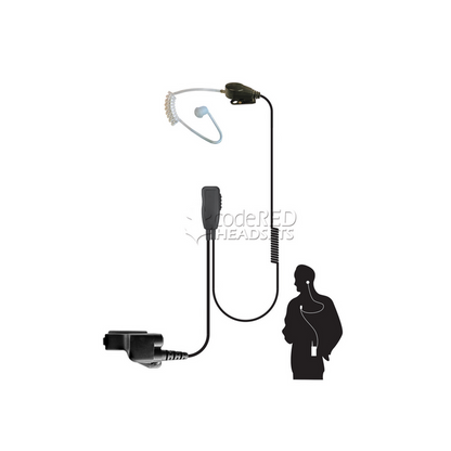 Code Red Headsets Recruit Single Wire Microphone-Tactical Gear UK
