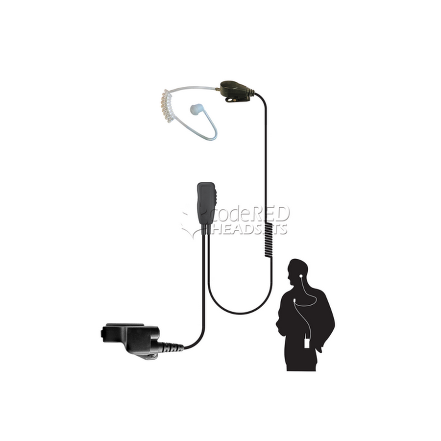 Code Red Headsets Recruit Single Wire Microphone-Tactical Gear UK